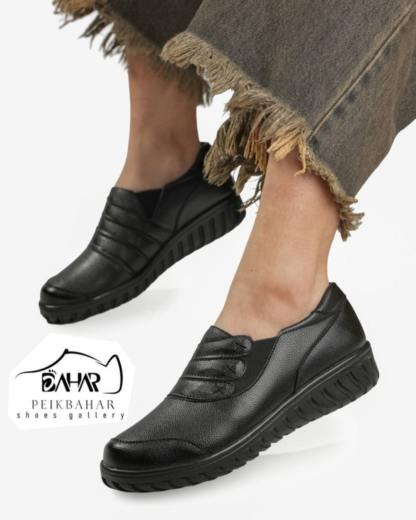 کفش طبی و جدید الهام محصول شرکت پیک بهار کاملا اناتومیک مناسب استفاده مداوم با کفی طبی مناسب خار پاشنه